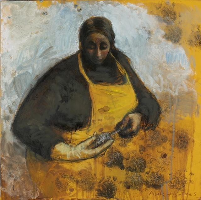 Gaele Flao - Ouvreuse d'huitres