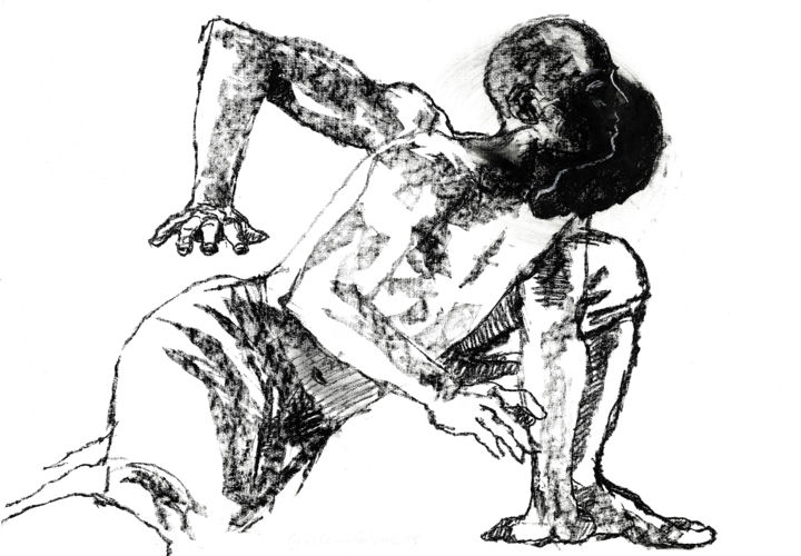Etude au fusain 3